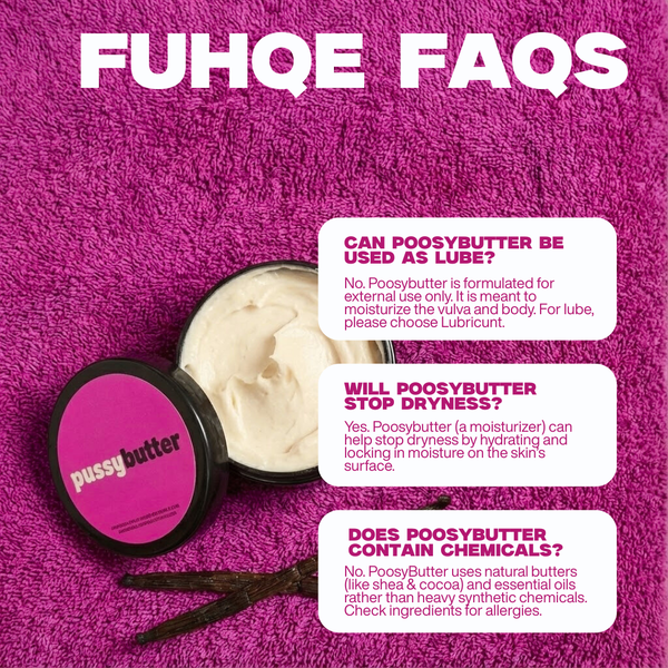 PoosyButter - Moisturizing Vulva Buttercream