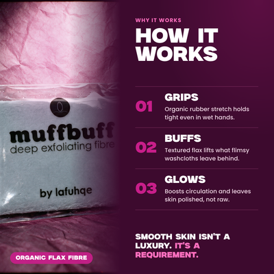 Muff Buff - Natural Deep Exfoliating Cloth