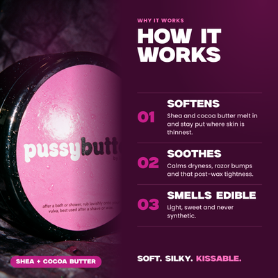PoosyButter - Moisturizing Vulva Buttercream