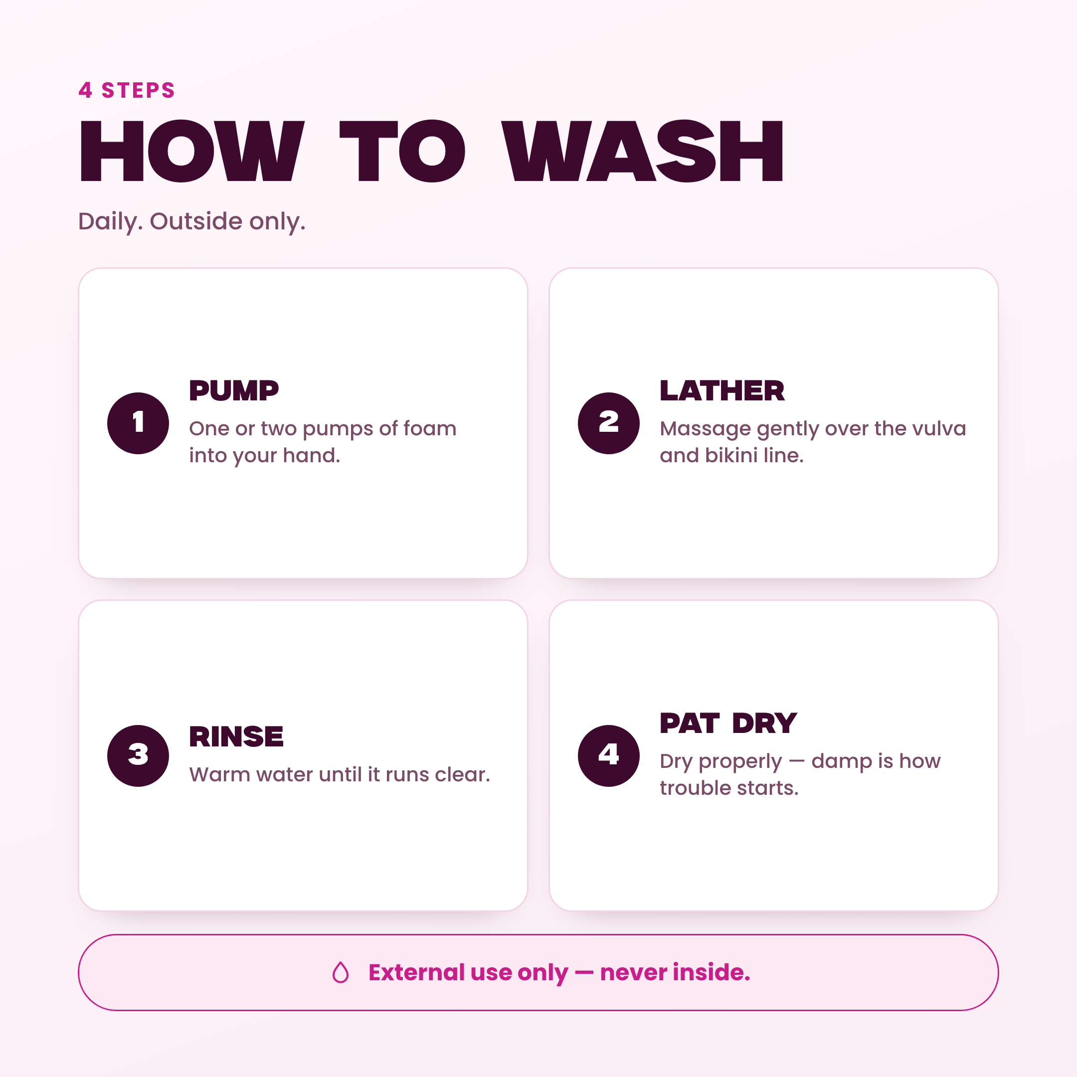 How to wash with Shampoosy