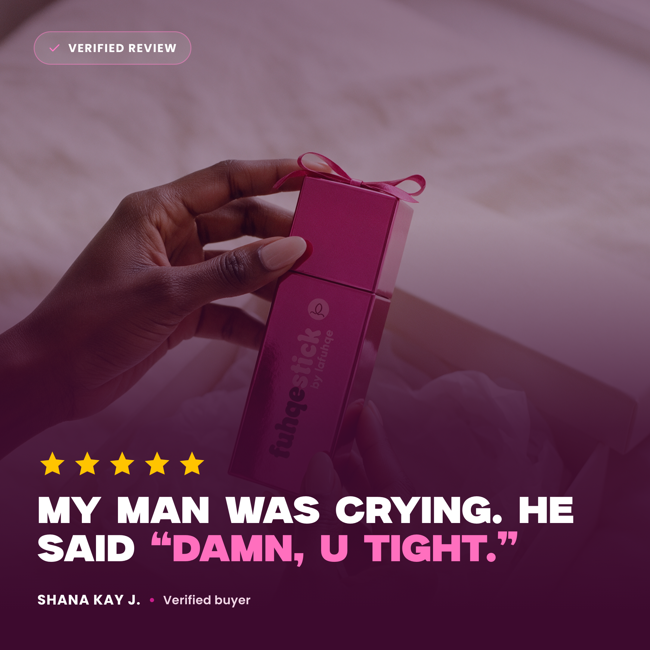 Verified review - damn u tight